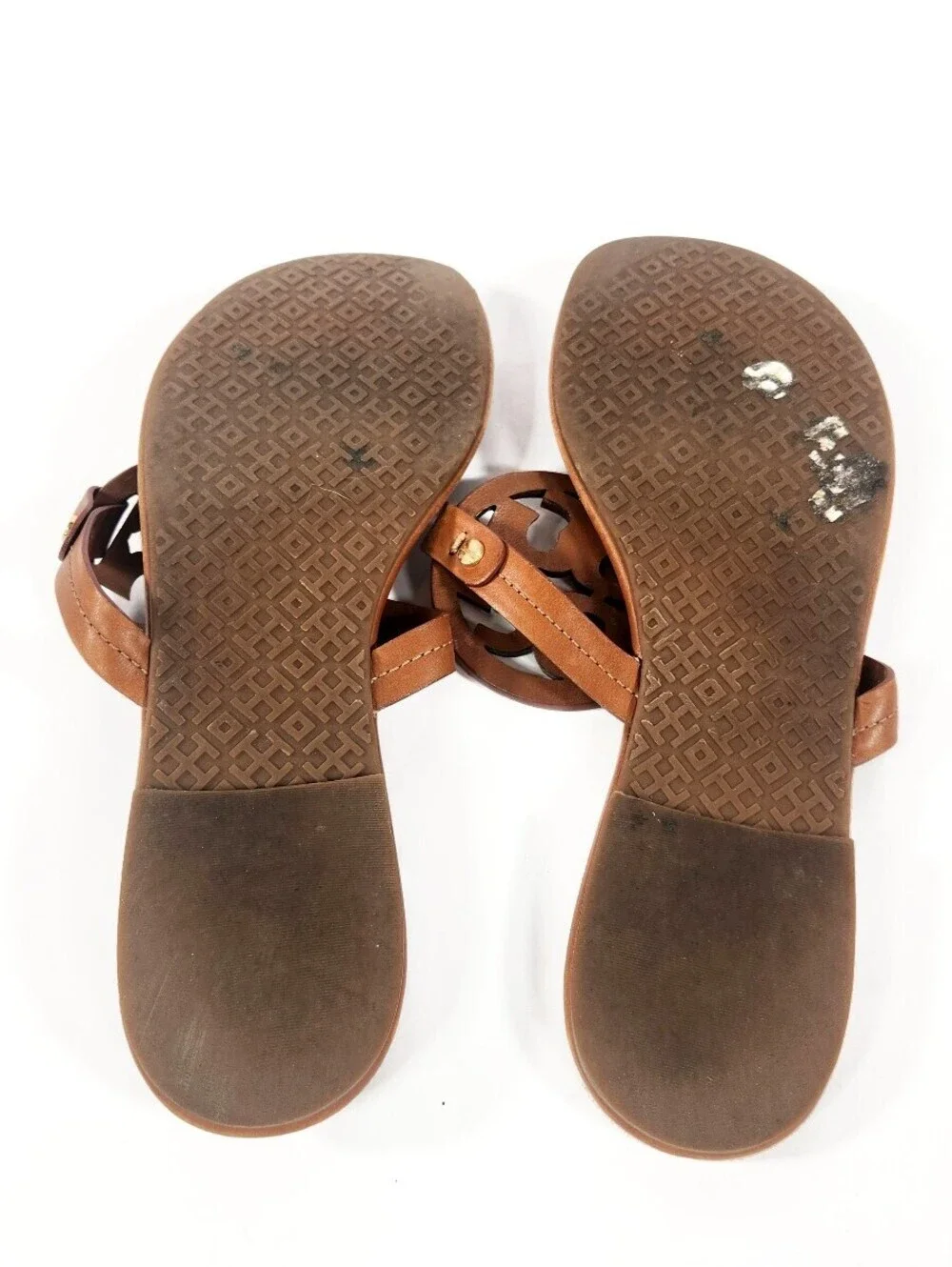 Tory Burch Brown Strappy Sandals Size 9.5